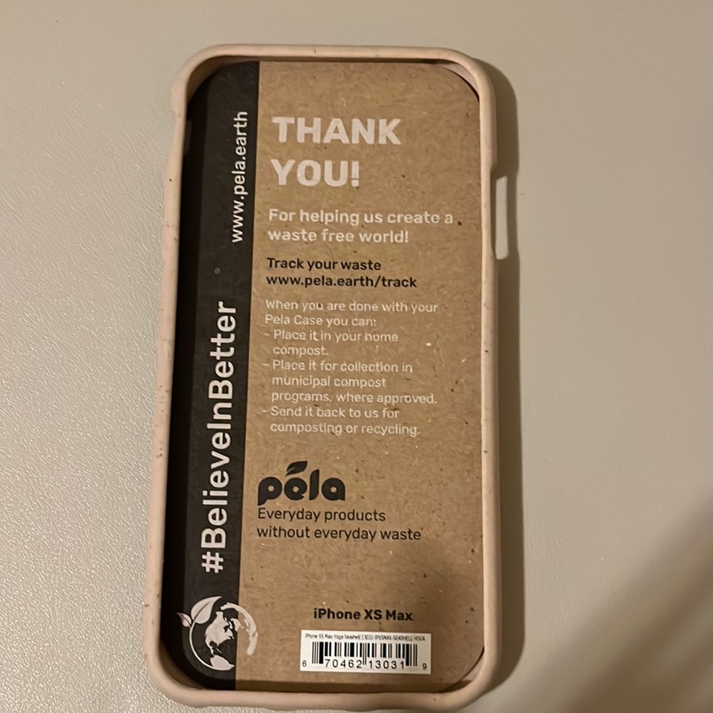 iPhone XS Max pela compostable case